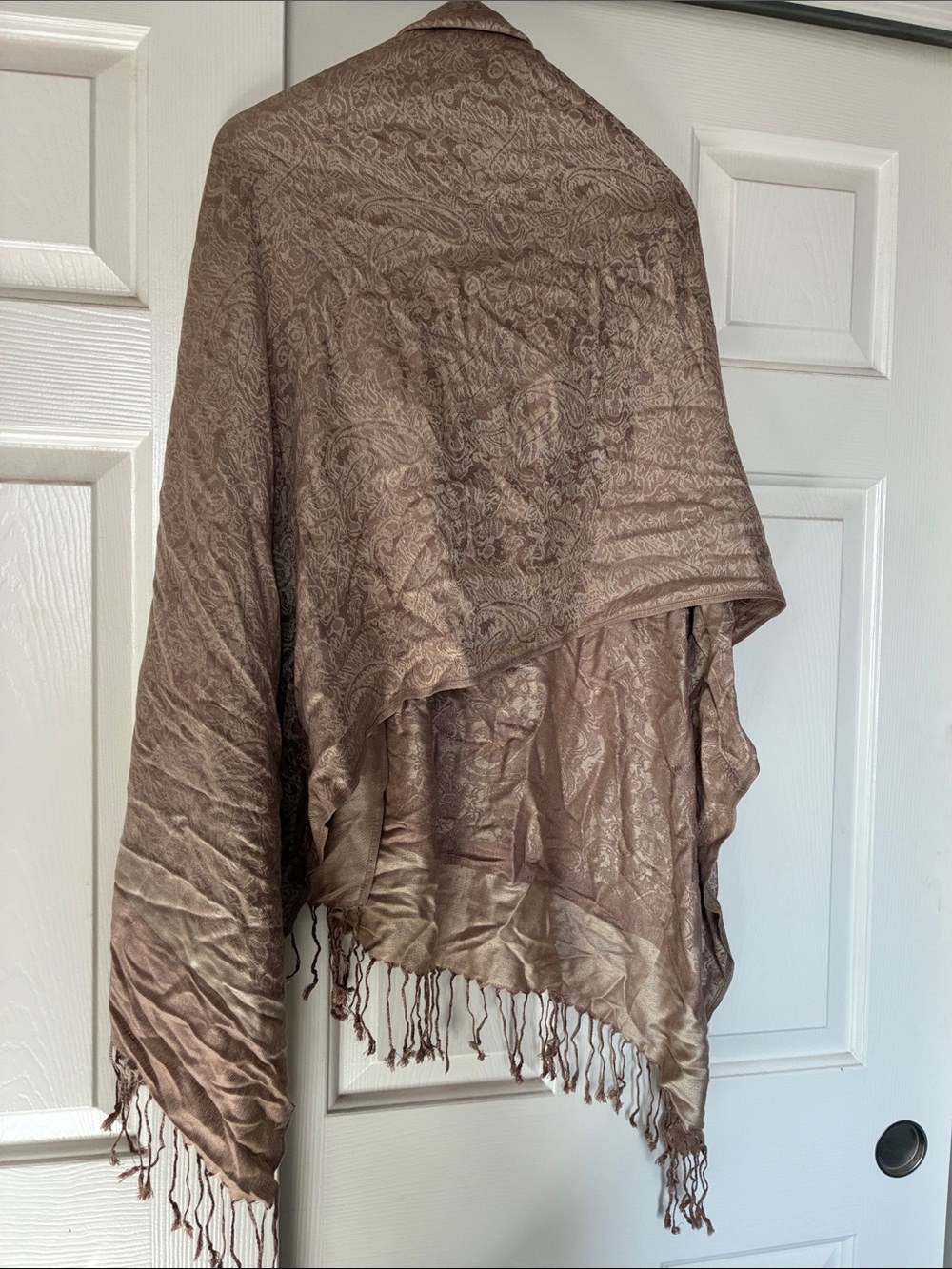 SILKBLEND REVERSIBLE PAISLEY PASHMINA
